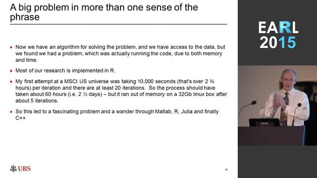 EARL 2015 - R vs Julia - David Jessop смотреть онлайн