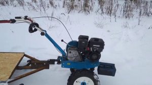 Мотоблок. Сани.