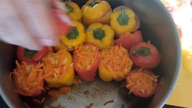 Приняли эстафету от Самвела. А как вы готовите фаршированные Перцы? смотреть онлайн