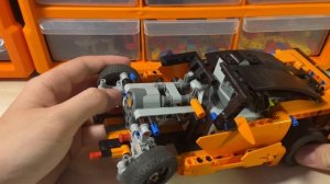 Подробный Разбор Моторизованного Корвета 42093 из Лего Техник / LEGO TECHNIC моторизация