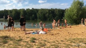 15.08.22г. Малаховское озеро. Хорошо отдохнули.