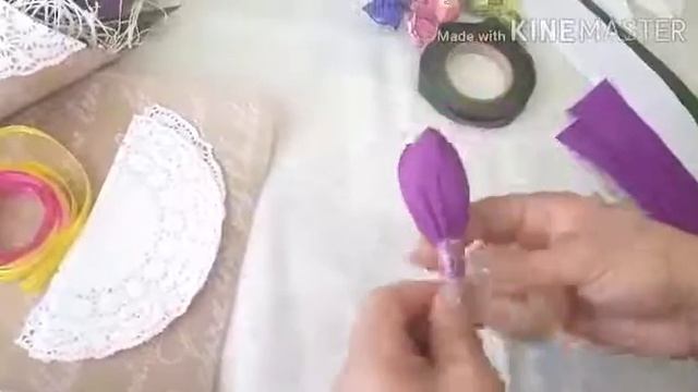 Мастер-класс декоративно-прикладного творчества Цветы Победы #ЦветыПобеды.mp4