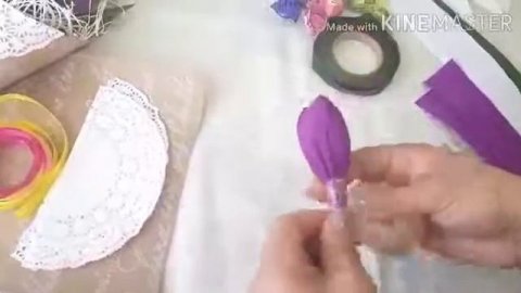 Мастер-класс декоративно-прикладного творчества Цветы Победы #ЦветыПобеды.mp4