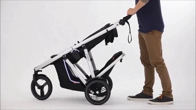 Инструкция как сложить и разложить коляску-трансформер смотреть онлайн