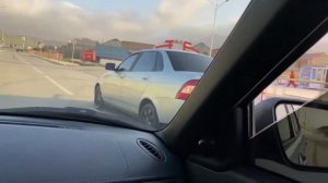 А444КК 64 ГОНКА? САМАЯ НАШУМЕВШАЯ ПРИОРА МАХАЧКАЛЫ!!!!