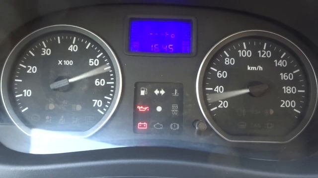 Приборная панель Рено Логан. Диагностическое меню и активация БК. смотреть онлайн