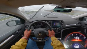 2023 RENAULT MEGANE 1.3 Tce SEDAN - Autobahn POV Test Drive I 4K