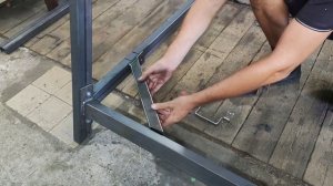 РАЗБОРНАЯ садовая качель. ПЕРЕНОСНАЯ качеля.