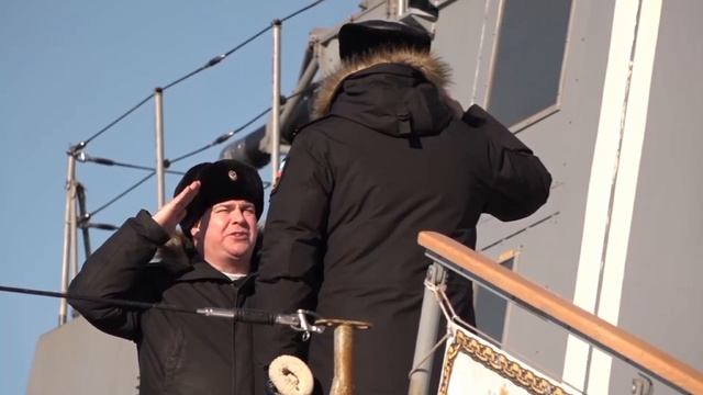 ⚡️Прибытие новейшего фрегата "Адмирал Головко" на Северный флот.

Как отметил командир корабля капит