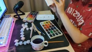 Рисую на МИНИ-холсте