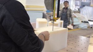 Ленточный раскройный нож для поролона R1150