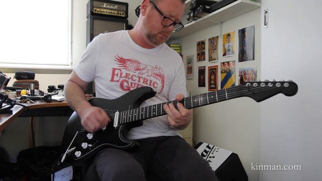 Kinman: IMPERSONATOR A56 Zero-Hum Noiseless Pickups - Plexi Demo смотреть онлайн