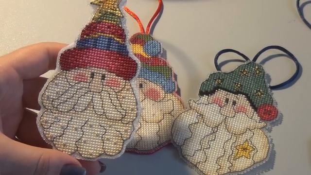 Ёлочные вышитые игрушки смотреть онлайн