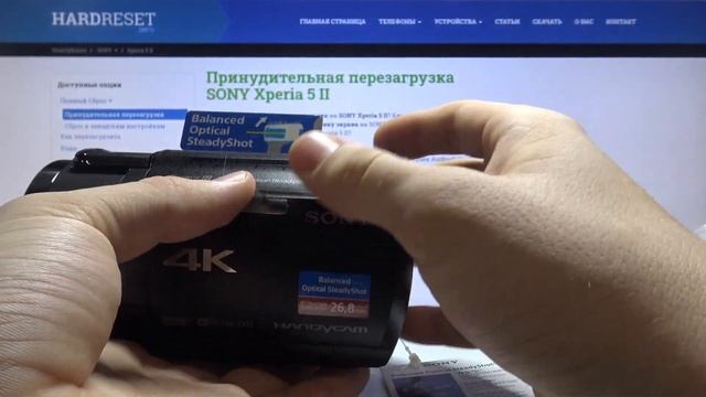 Распаковка камеры от известной фирмы Sony FDR AX43 смотреть онлайн