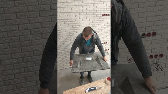 Раковина из керамогранита