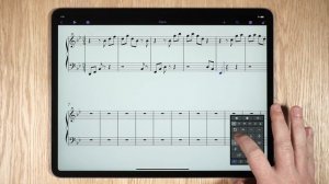 Sibelius for Mobile on iPad: Note Input
