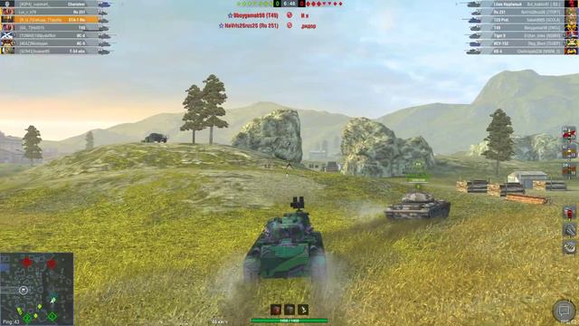 WoT Blitz. Качаю ветку японских СТ. Обкатываем STA-1