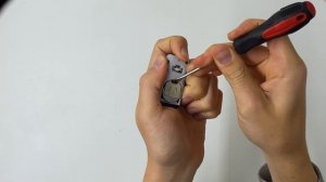 How to change/swap Battery for a Nice Era-Inti Black Genuine Remote