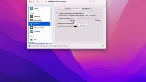 Как изменить размер курсора на Mac OS в 2022