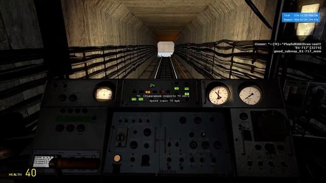 Garry's Mod - Metrostroi: Б50: Ничего особенного. Типо остановка на перегоне по RP. смотреть онлайн