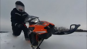 Снегоход Stels Капитан или Compass 200 Бюджетный китайский дает жару или Стелс Капитан
