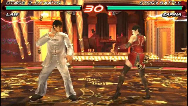 Tekken 6 gameplay-LAW-story battle(PPSSPP)//play games смотреть онлайн