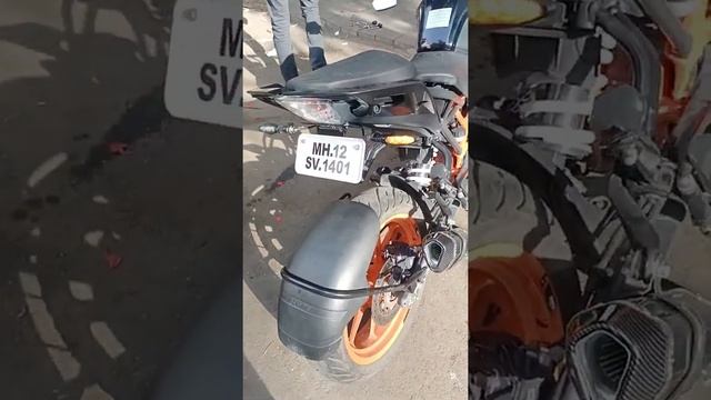 KTM silencer fitting contact Nana peth Jain auto accessories all bike 9860715255...9067639892???️?️