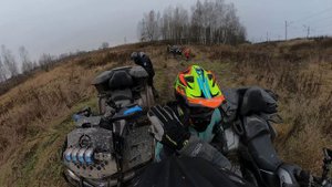Очень грязная суббота в Чехове. Осенний Выезд. 12 квадроциклов / BRP Renegade XMR, CFMOTO