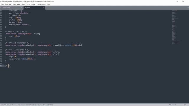 VarumProg: Burger Menu HTML CSS смотреть онлайн