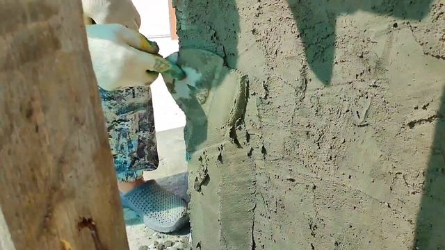 Мастер класс. Арт Бетон на Фасаде дома своими руками. Часть 3 смотреть онлайн