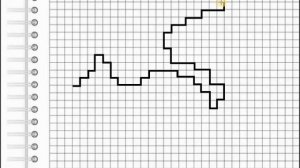 Белка (графический диктант по клеточкам), рисуем по клеточкам  белку