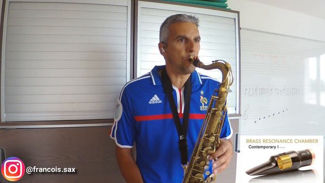 Francois Diaz Plays The New Drake Brass Resonance Chamber Tenor Mouthpiece смотреть онлайн