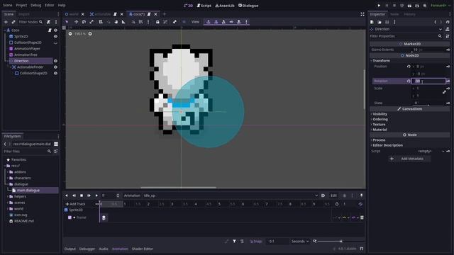 Beginner dialogue tutorial for Godot 4