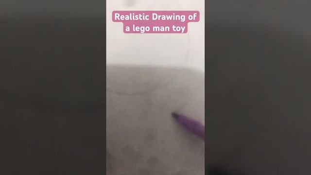 Drawing a realistic lego man toy using color pencils #recommended #art #subscribe