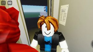 Что будет если нажимать все кнопки в лифте. Пранк в лифте .Троллинг в Roblox.