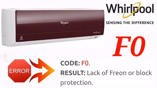 Whirlpool Inverter air conditioning error codes and solutions // List of errors code & Solution // смотреть онлайн