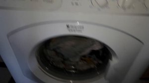 Hotpoint-indesit wisl 103 - Quick Cotton 60°C (part 1)