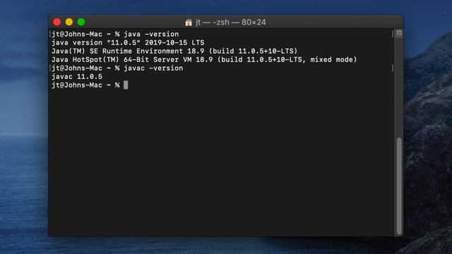 Setup Oracle Java 11 JDK on macOS Catalina with JAVA_HOME and IntelliJ