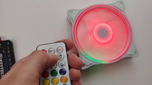 Обзор белых вентиляторов ARGB  c подсветкой управляемые 120 мм