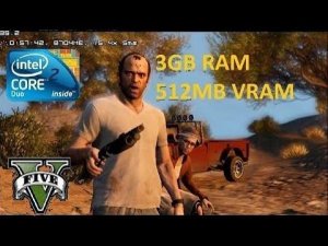 GTA 5 на очень слабом ПК, Core 2 Duo, без фризов. 3GB ram. Настройка GTA 5 под слабый ПК.