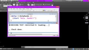 AutoLISP PARA AUTOCAD Tutorial 001 Hola Mundo