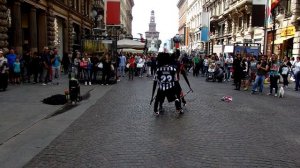 Футбольный танец с куклами