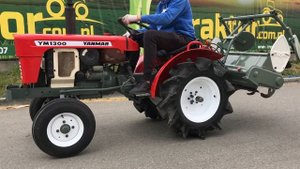 Yanmar YM1300S 2x4 13KM + oryginalna japońska glebogryzarka kolejny „klasyk” od WWW.TRAKTOR.COM.PL