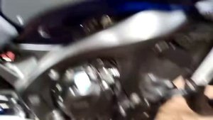 Yamaha FZ6, также известный как FZ6 FAZER, после замены цепи ГРМ.