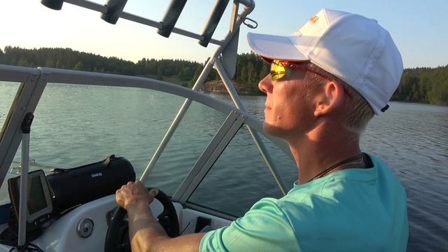 Рыбалка на Ладоге с Чемпионом Карелии | Ладожские шхеры на катере | Закат на Ладоге | Авиамания смотреть онлайн