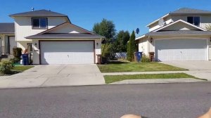 США/ БЛЕСК и НИЩЕТА районы НАШЕГО ГОРОДА/МОБИЛХОМЫ/ ПРОКАТИМСЯ Spokane WA. 1ч..