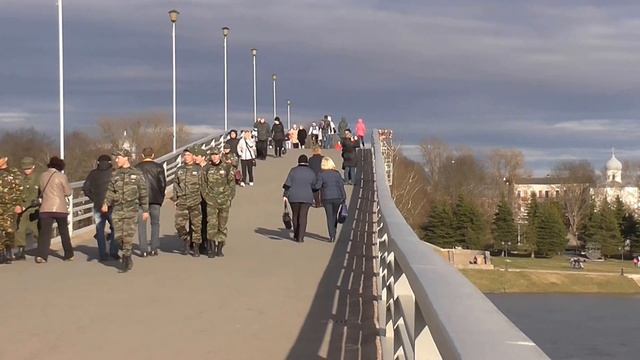 Великий НОВГОРОД - центр города - Кремль и 101 церковь на реке Волхов куда пойти что посмотреть смотреть онлайн
