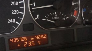 Е46 м52ту б20. Расход топлива