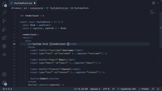 React Hook Form Tutorial - 6 - Form State and Rerenders смотреть онлайн