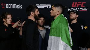 UFC Вегас 84: Битвы взглядов